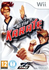 All-Star Karate Wii US box art